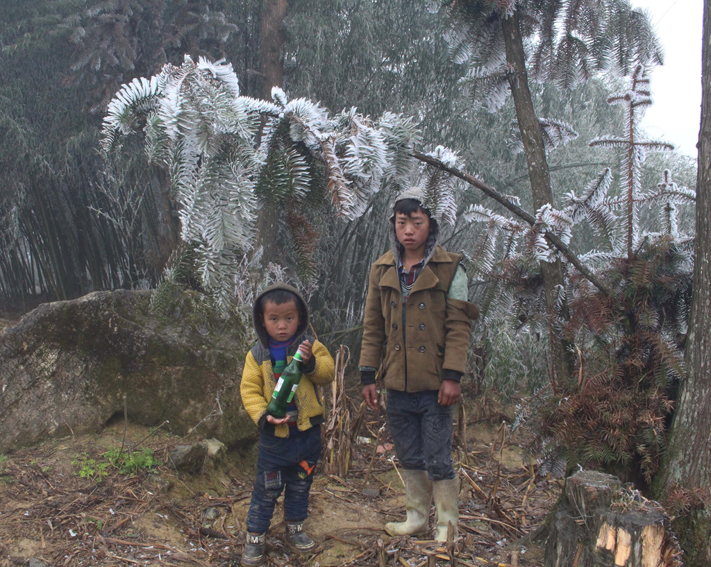 Mèo Vạc chìm trong băng giá, rét dưới -3 độ C